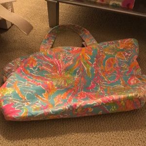 Lilly Pulitzer beach tote